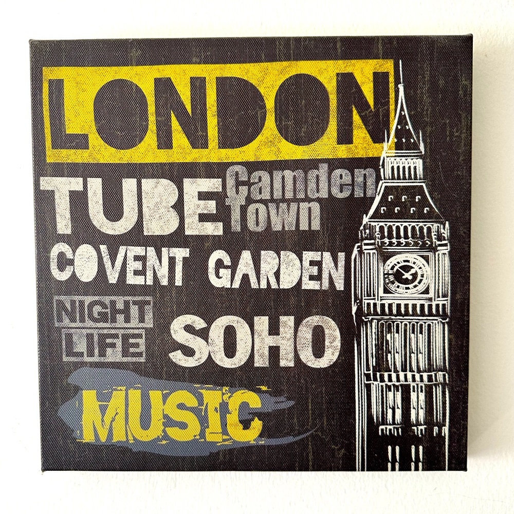 Ikea London Wall Art Square